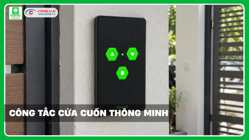 Công tắc cửa cuốn thông minh