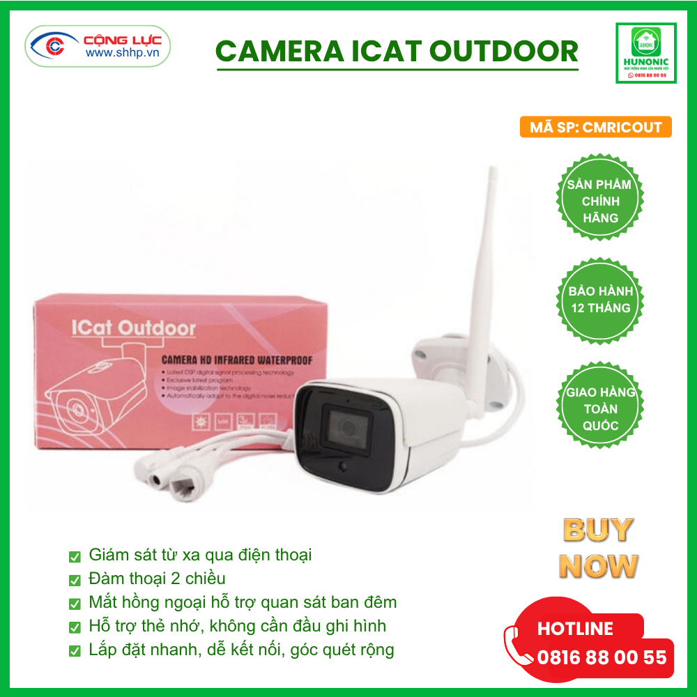 Camera Wifi Icat Outdoor