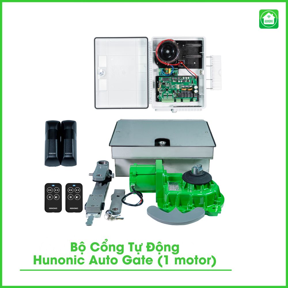 Cổng Tự Động Hunonic Auto Gate V2 (bộ 1 moto)
