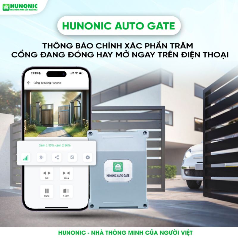 Cổng tự động Hunonic Autogate