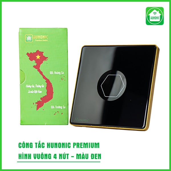 Công tắc Hunonic Premium hình vuông CSL