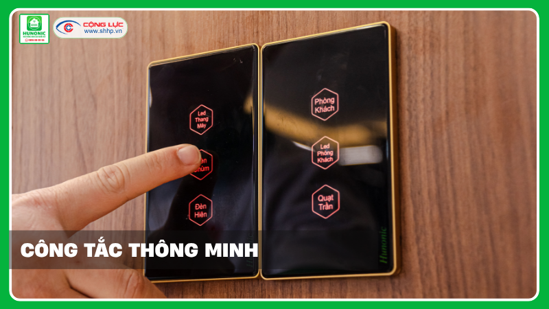 công tắc cảm ứng thông minh Hunonic
