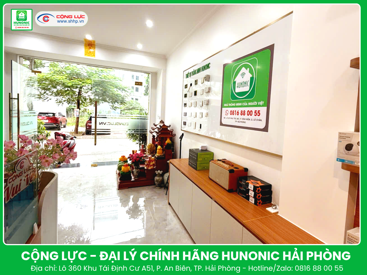 Văn phòng đại diện Hunonic tại Hải Phòng