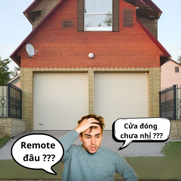 Khiển Remote cửa cuốn cầm tay và công tắc cửa cuốn Hunonic Datic HNDoorC